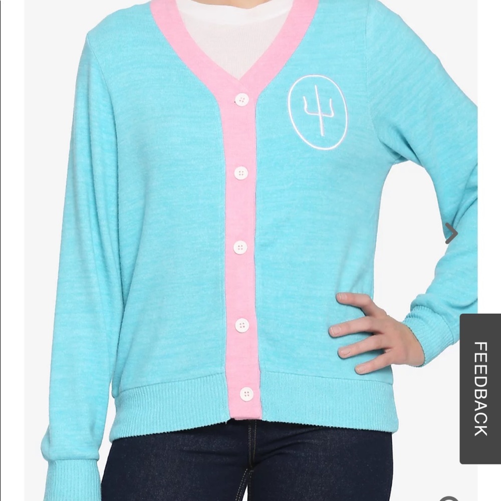Twenty One Pilots Scaled And Icy Trident Girls Cardigan